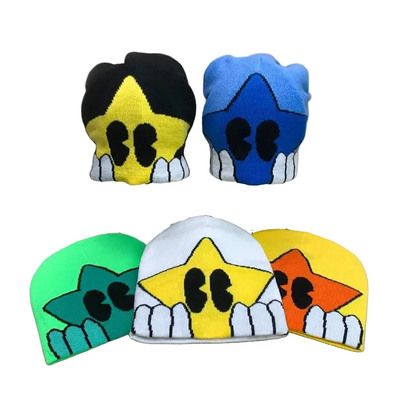 Hidden Star Cartoon Beanie
