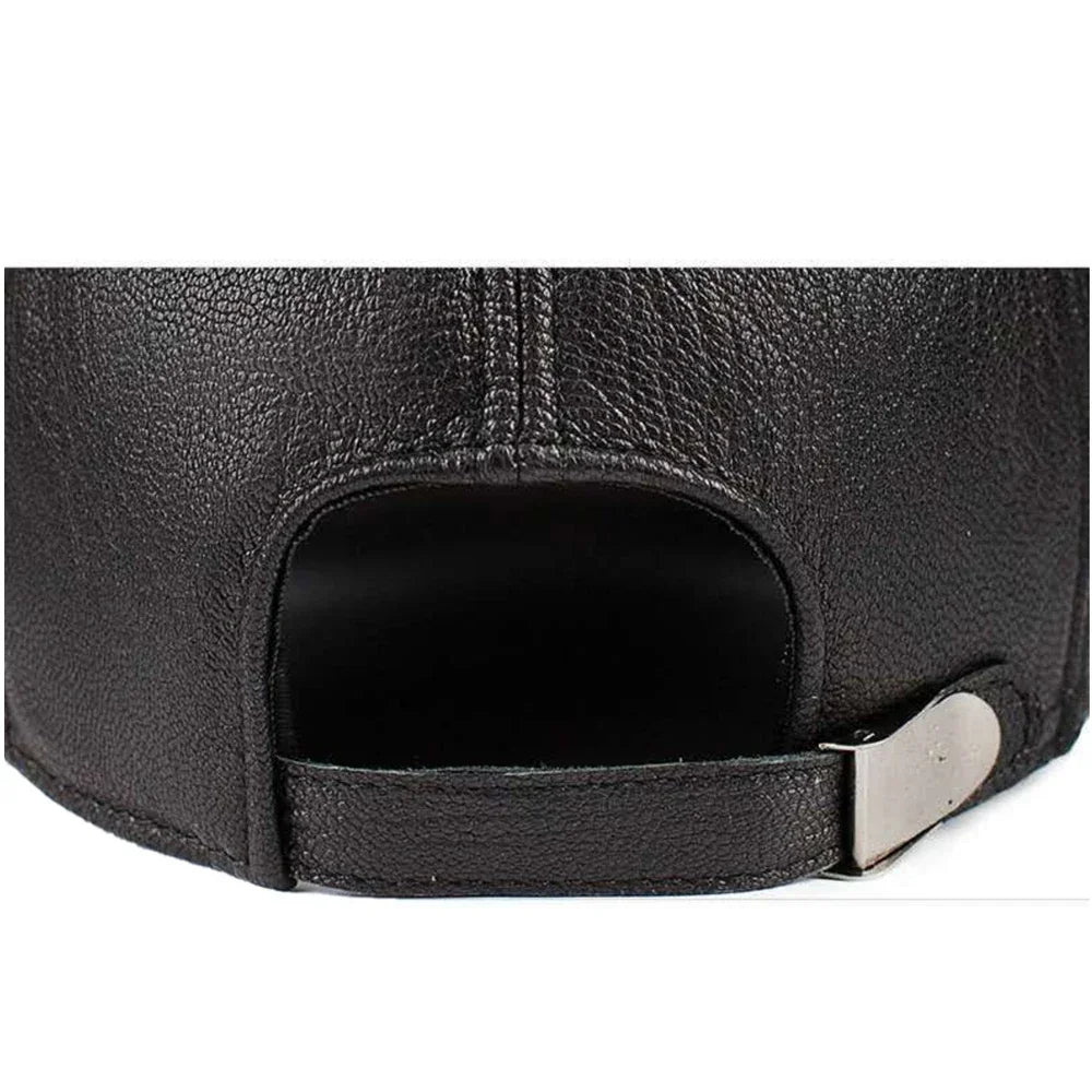 Highlands Genuine Leather Baseball Cap