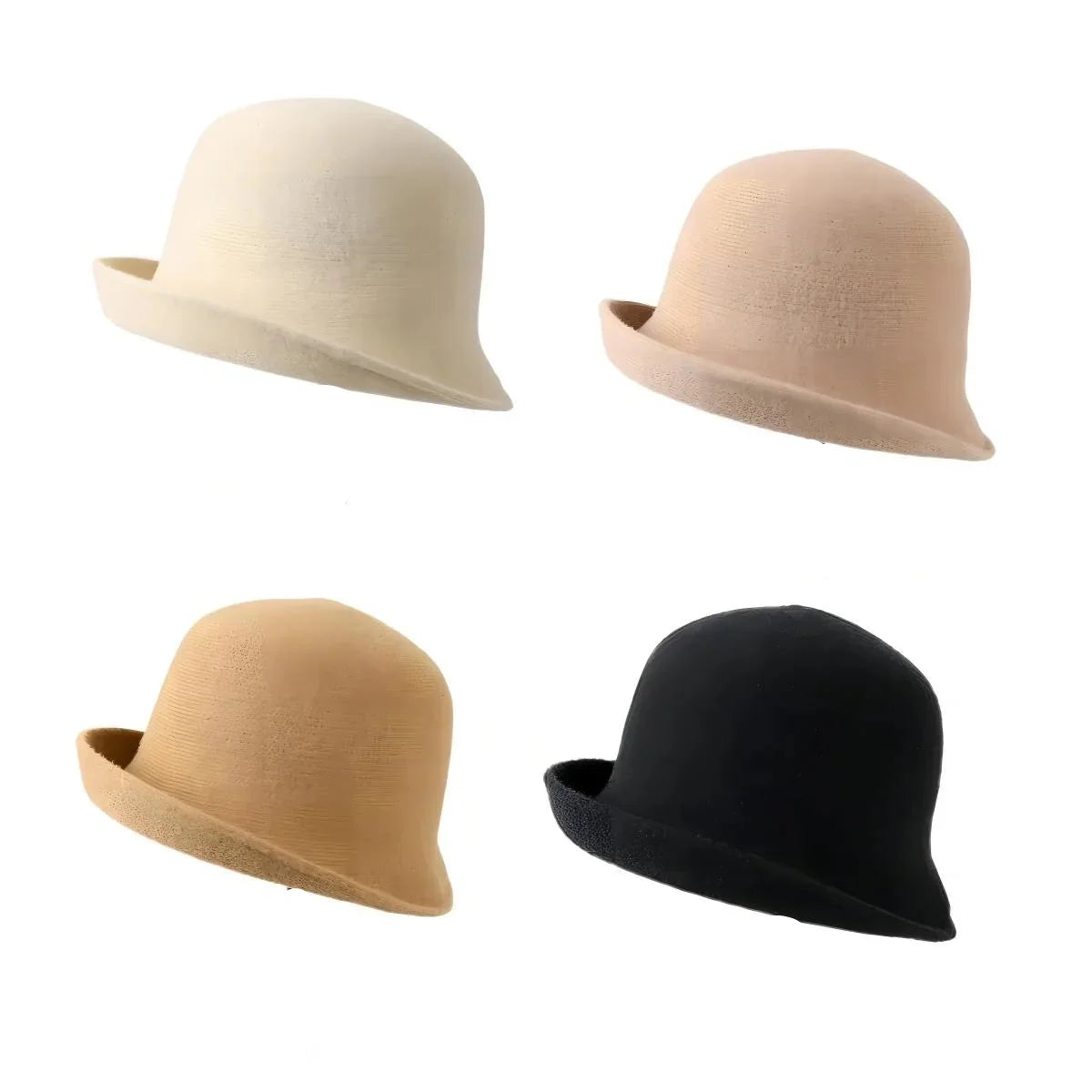 Hindenburg Wool Bucket Bowler Hat