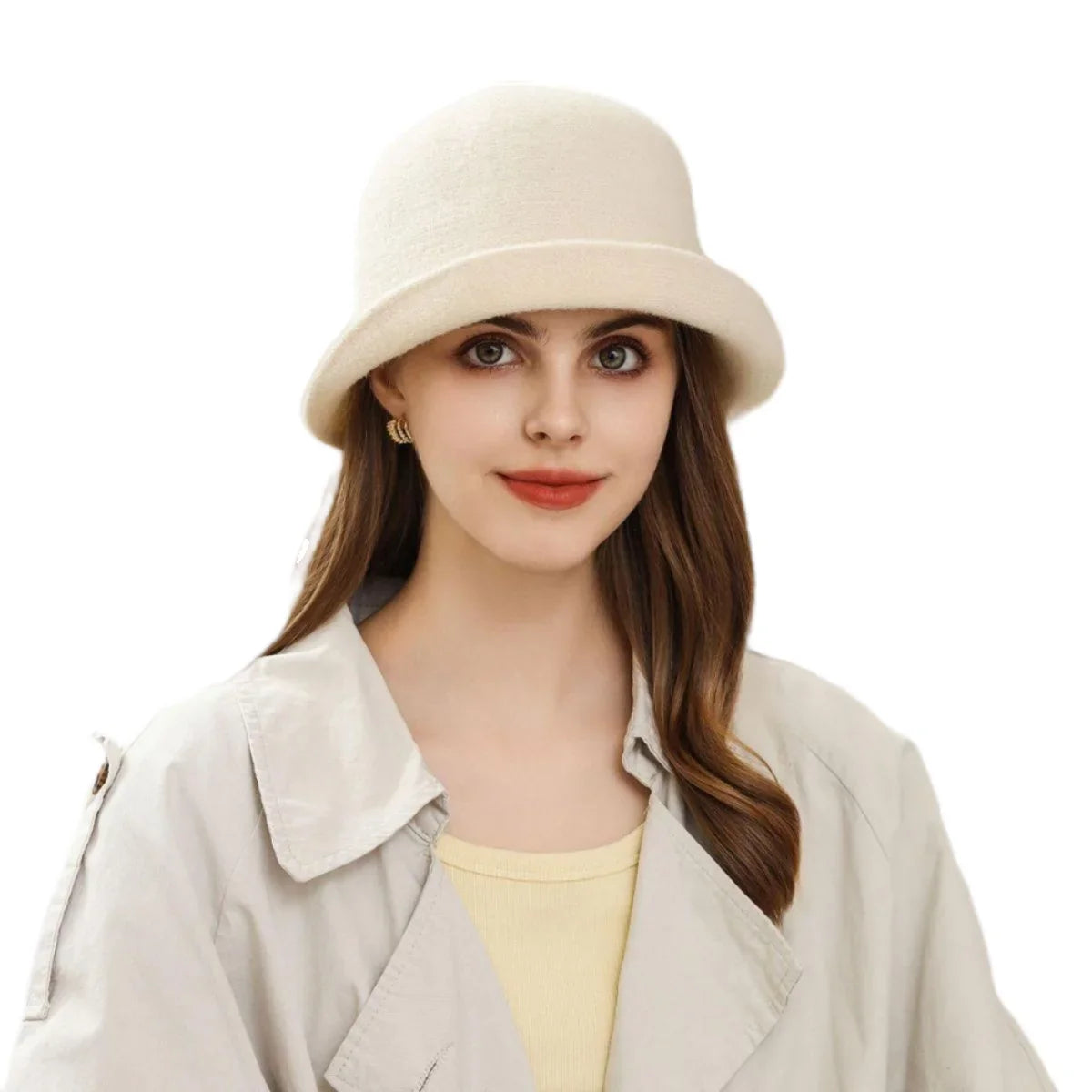 Hindenburg Wool Bucket Bowler Hat
