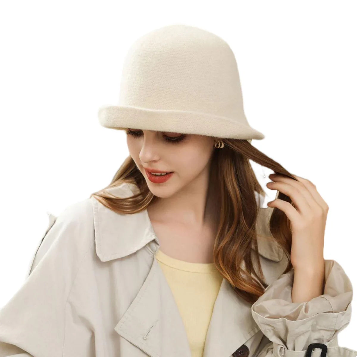 Hindenburg Wool Bucket Bowler Hat