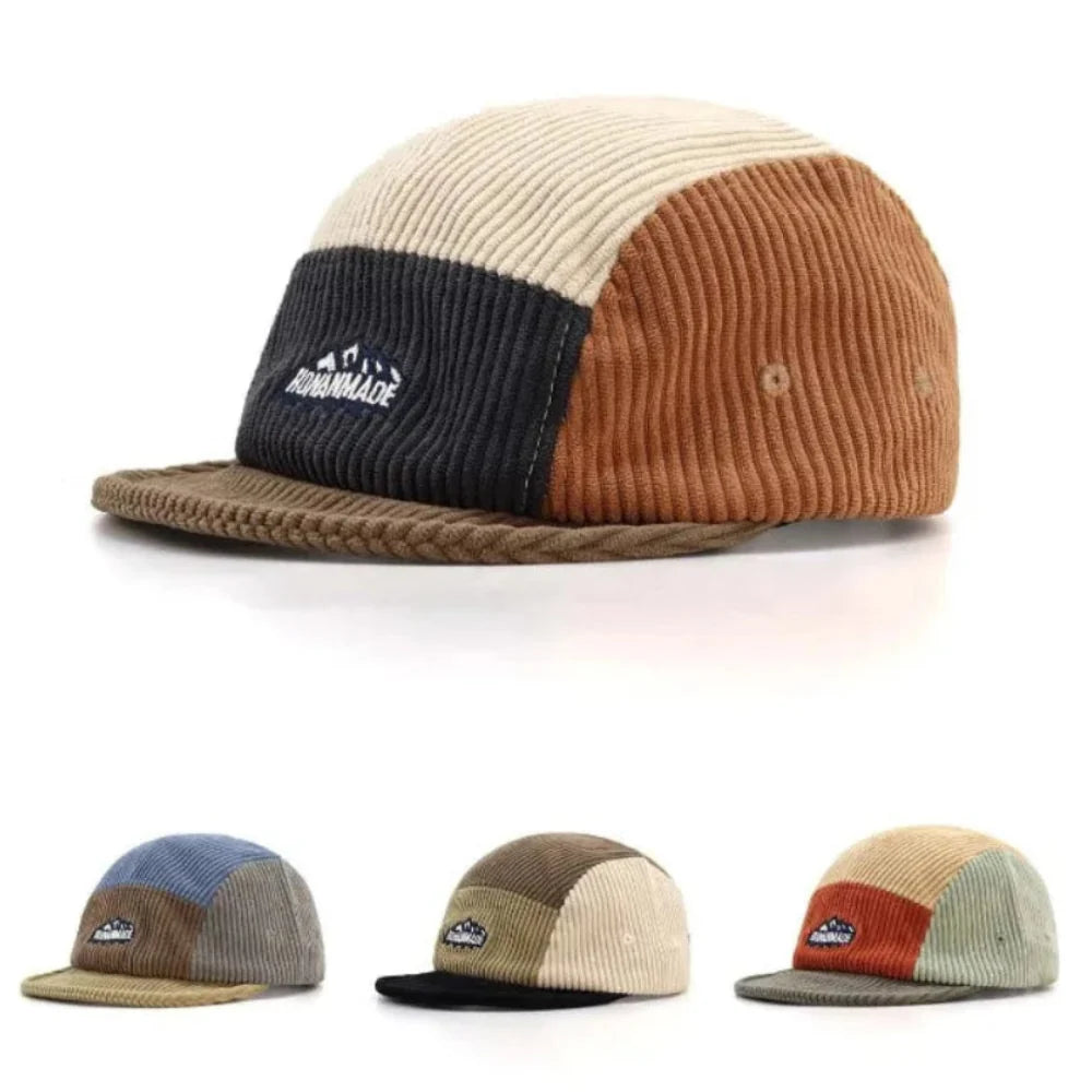 Honanmade Corduroy 5-Panels Cap