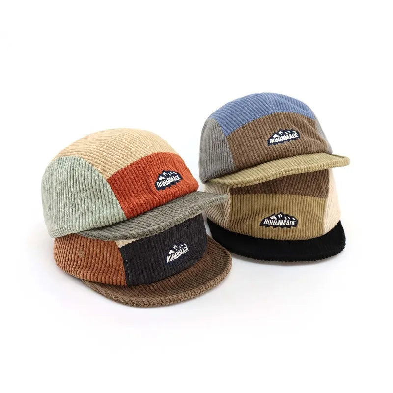 Honanmade Corduroy 5-Panels Cap