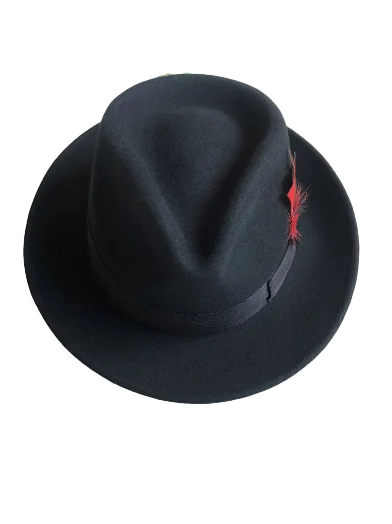 Howard Feathers Wool Fedora Hat