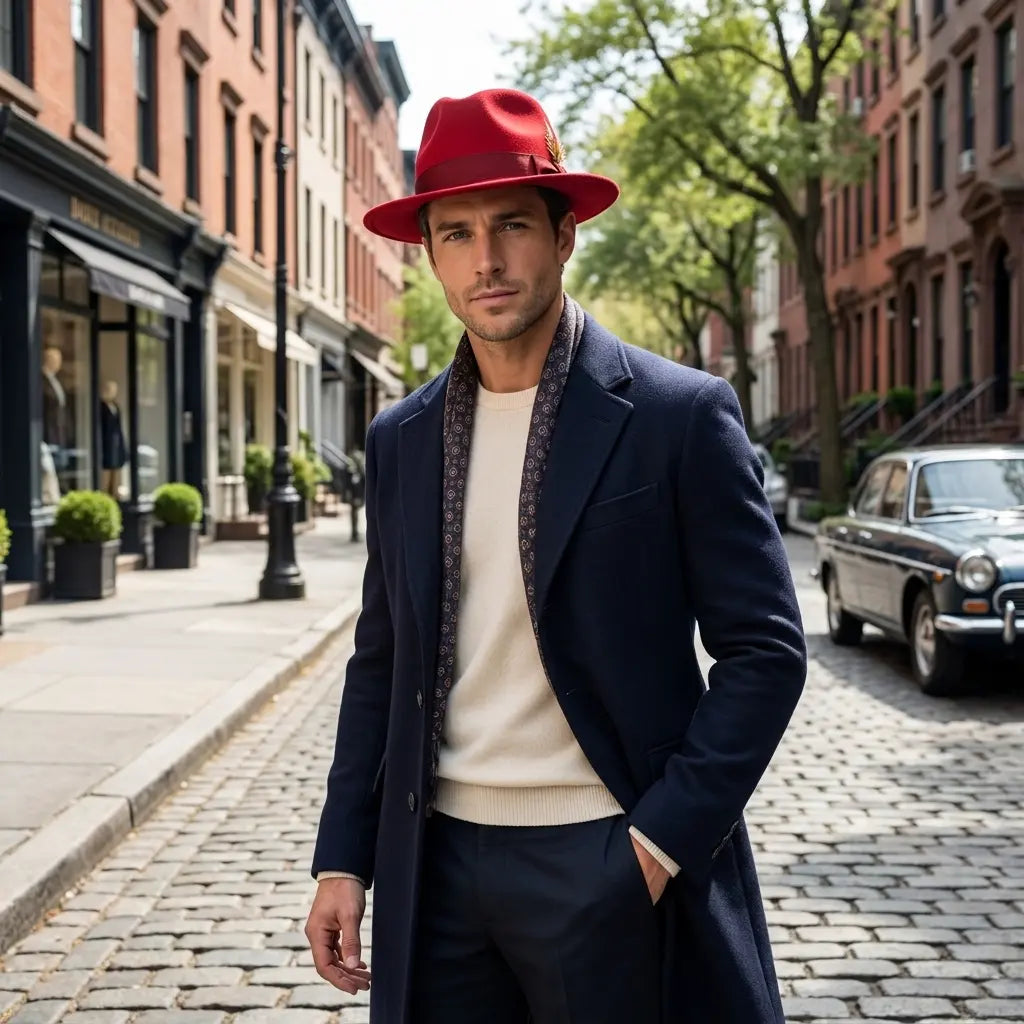 Howard Feathers Wool Fedora Hat
