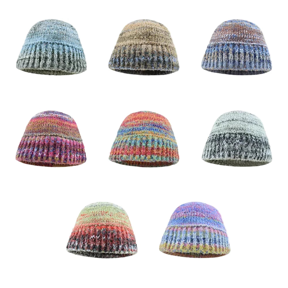 Hudson Winter Knitted Multicolor Beanie