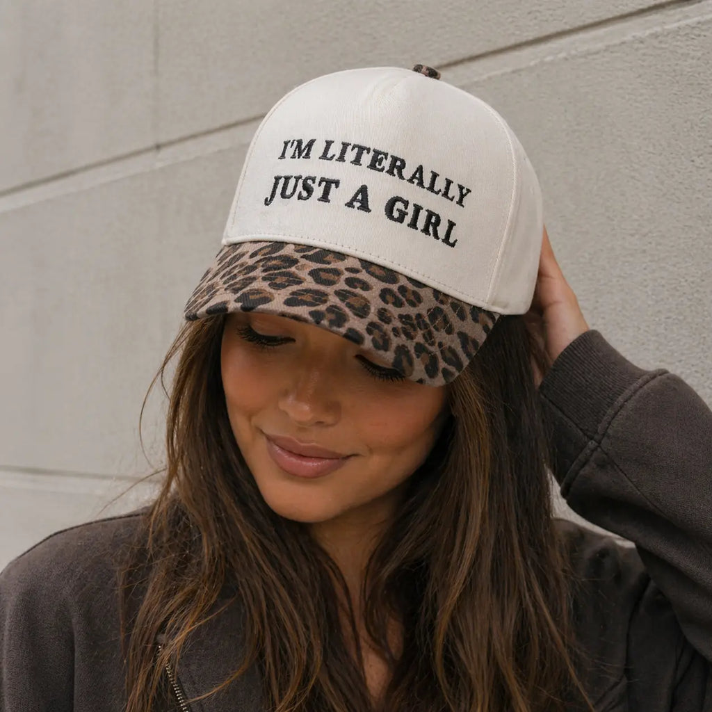 I'm Literally Just a Girl Woman Baseball Cap