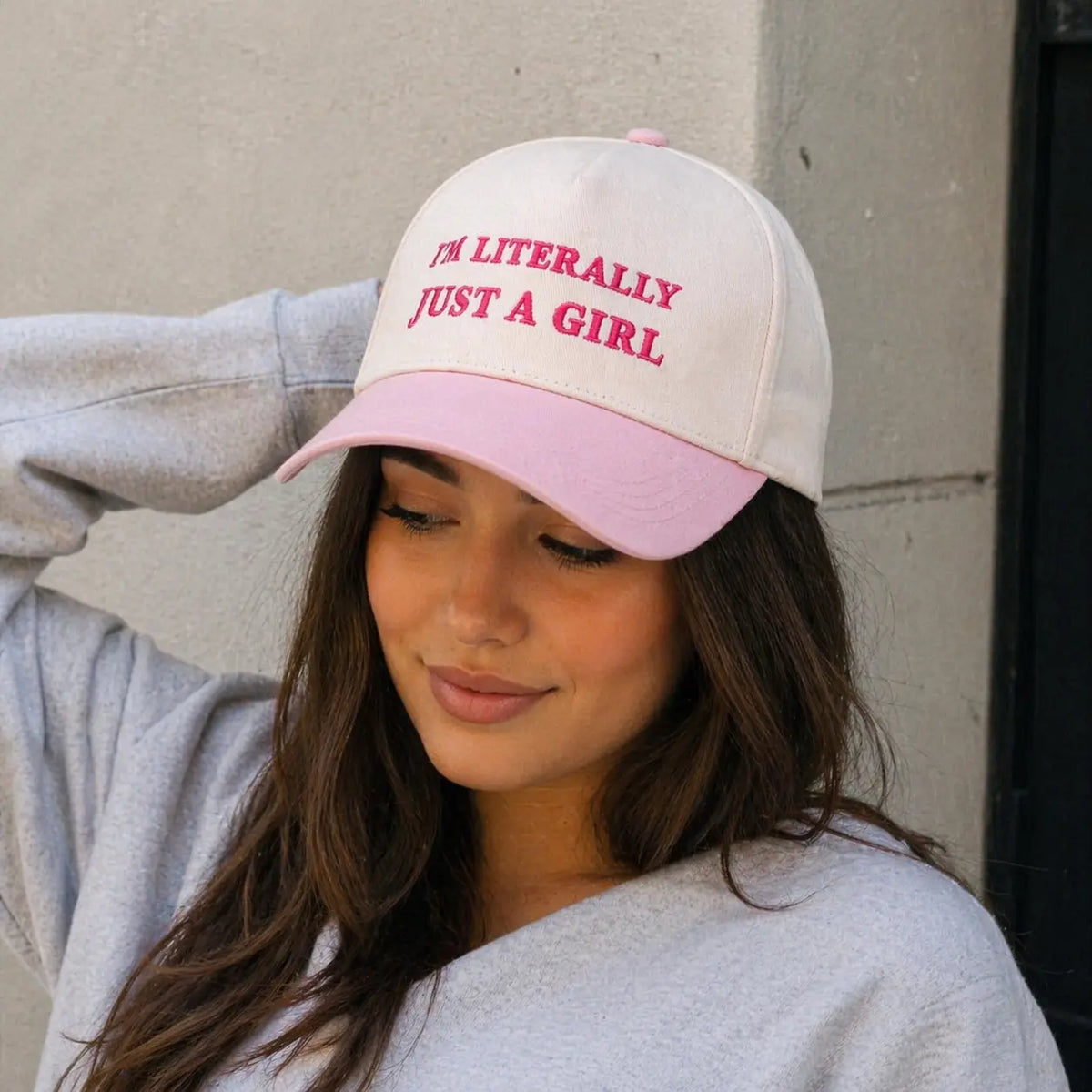 I'm Literally Just a Girl Woman Baseball Cap