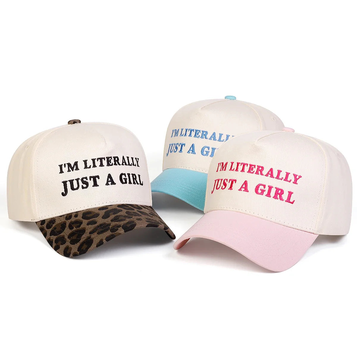 I'm Literally Just a Girl Woman Baseball Cap