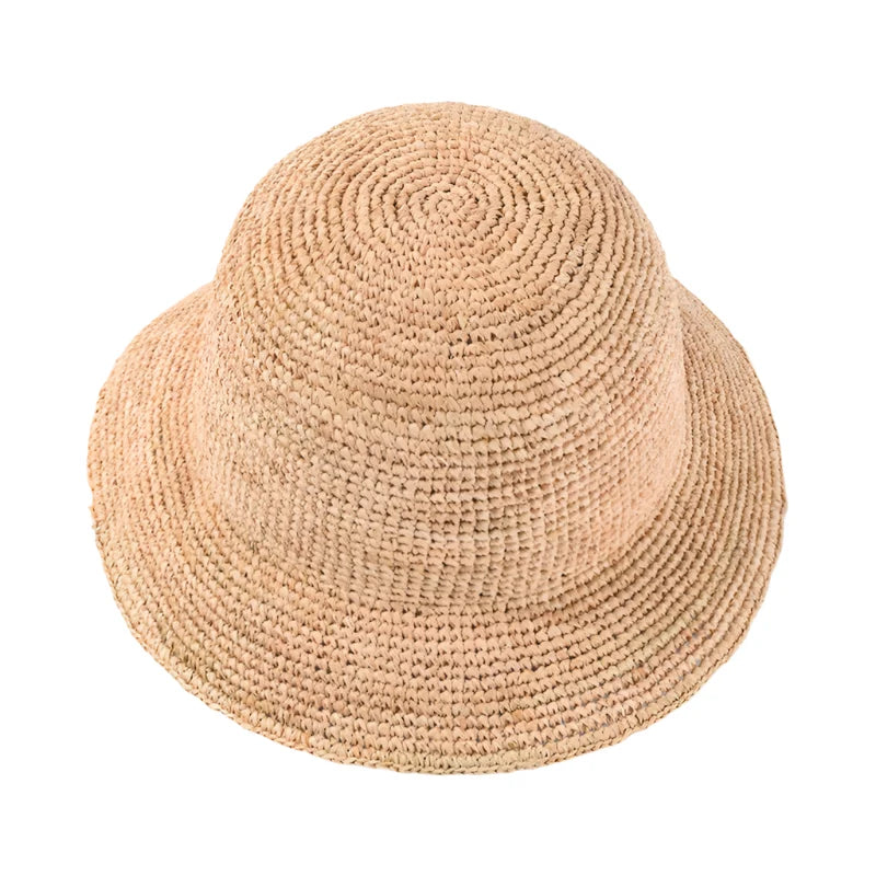 Ibiza Beach Raffia Bucket Hat