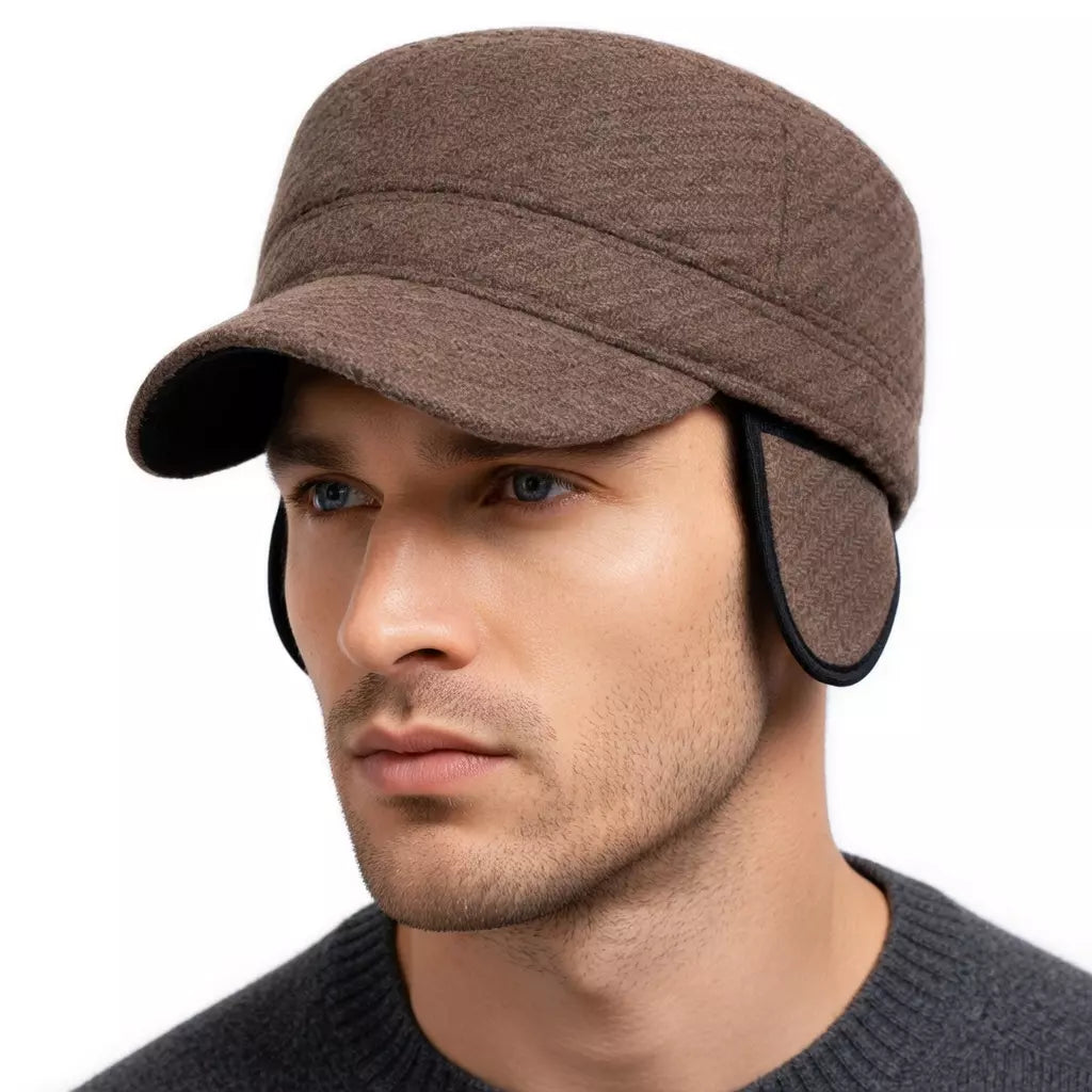 Idaho Winter Earflaps Army Cap