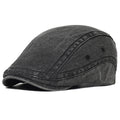 Illinois Washed Cotton Adjustable Flat Cap