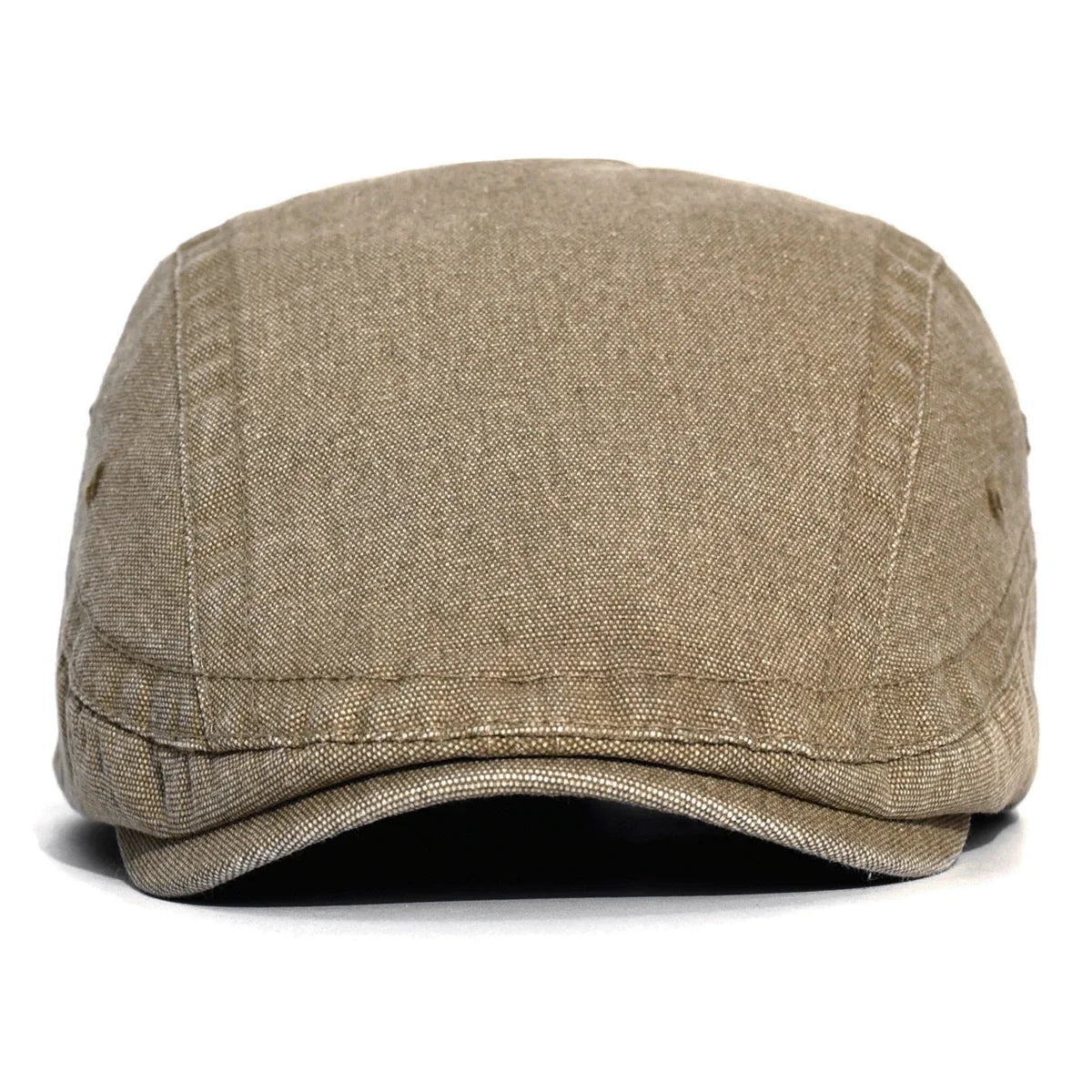 Illinois Washed Cotton Adjustable Flat Cap