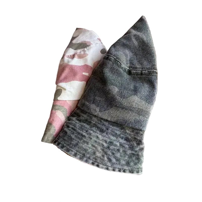 Indiana Camouflage Washed Cotton Bucket Hat