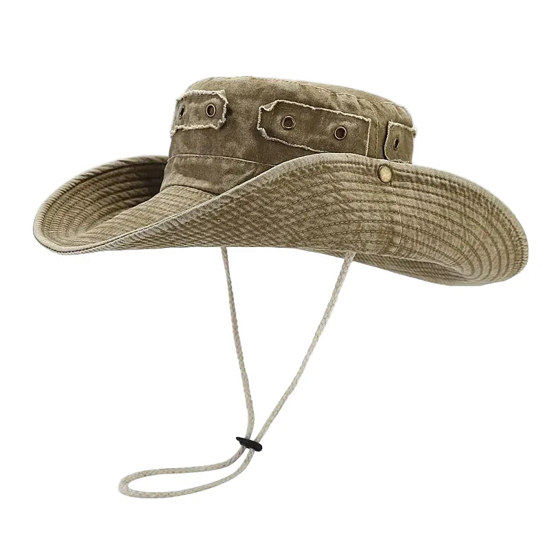 Indiana Washed Cotton Fisherman Bucket Hat