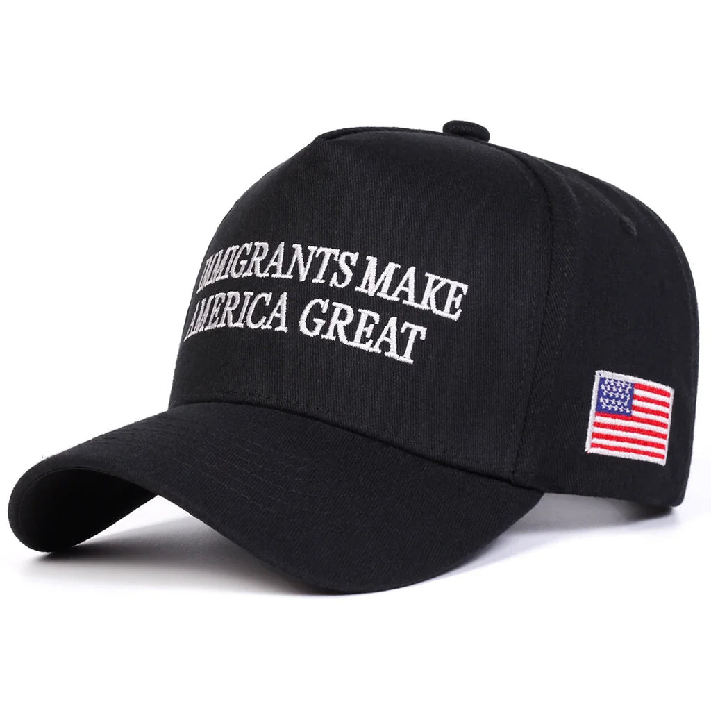 Inmigrants Make America Great Baseball Cap
