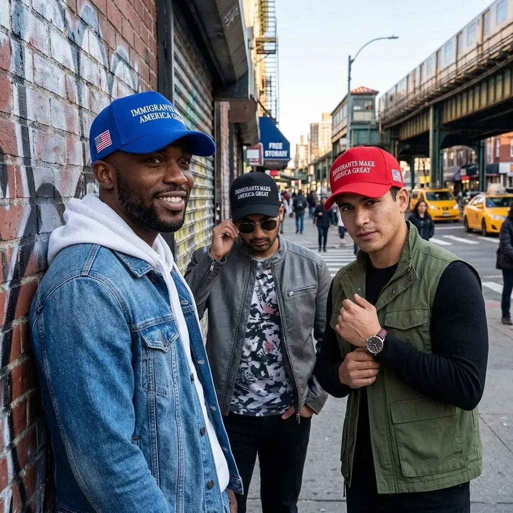 Inmigrants Make America Great Baseball Cap