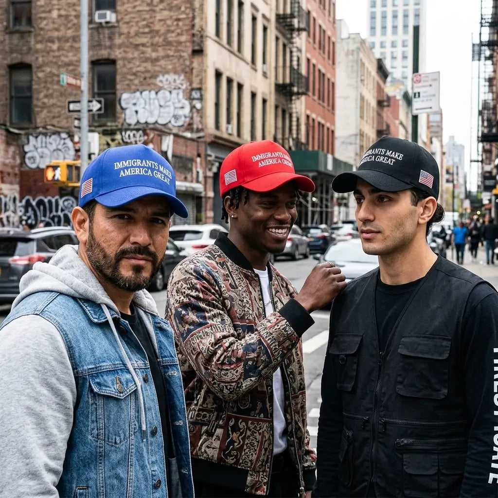 Inmigrants Make America Great Baseball Cap