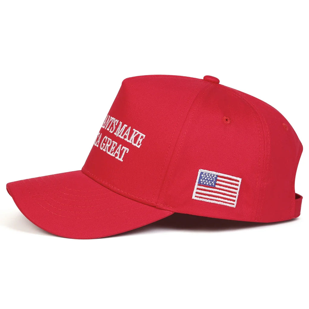Inmigrants Make America Great Baseball Cap