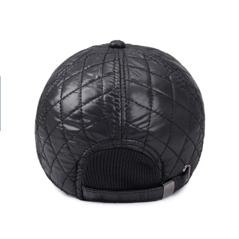 Iowa Winter Padded Waterproof Earflaps Baseball Cap