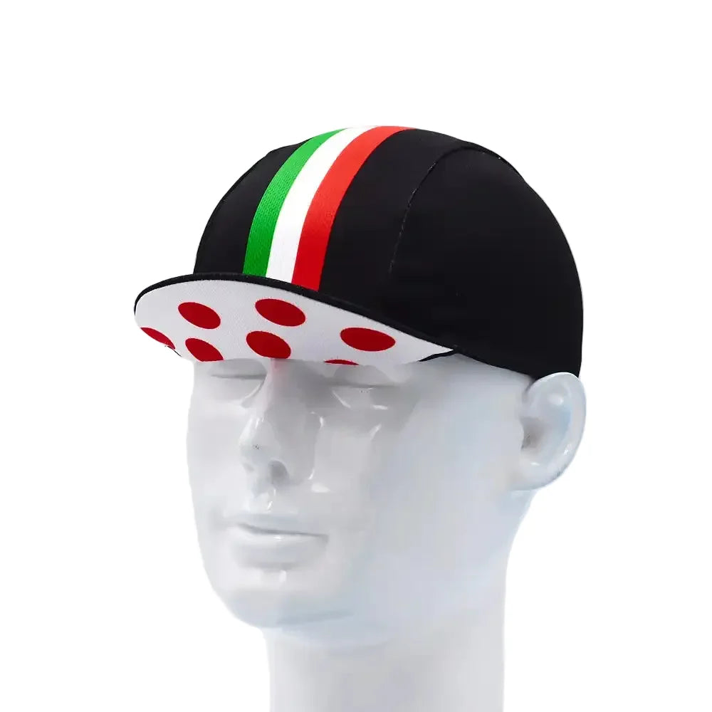 Italian Flag Retro Cycling Cap