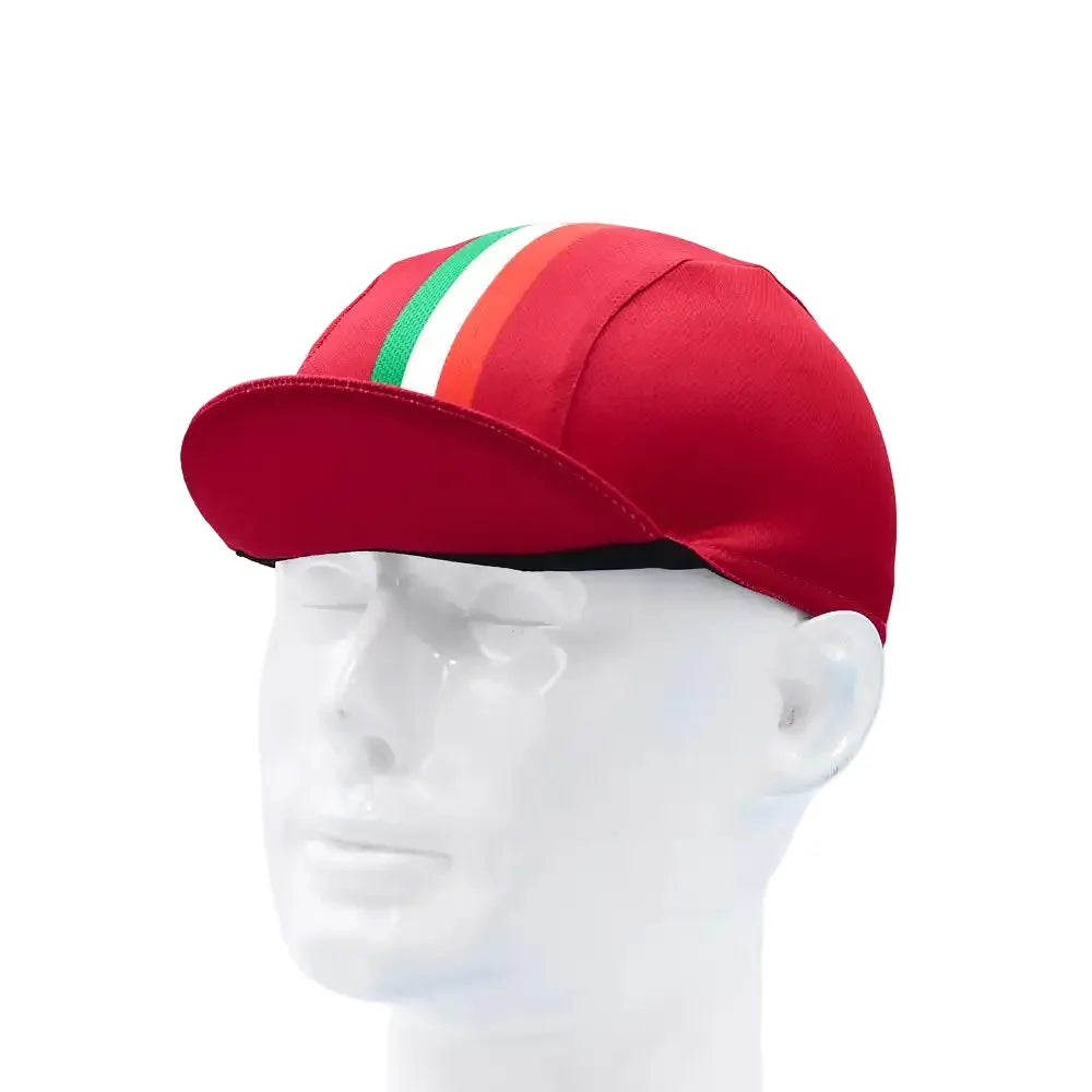 Italian Flag Retro Cycling Cap