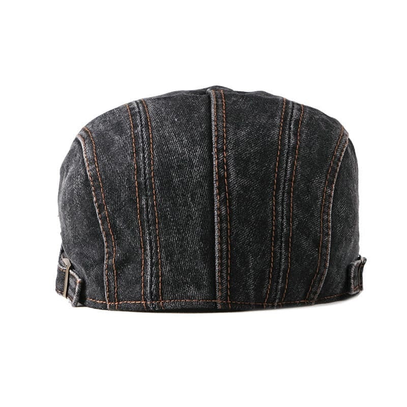 J&L Denim Cotton Flat Cap