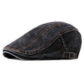 J&L Denim Cotton Flat Cap