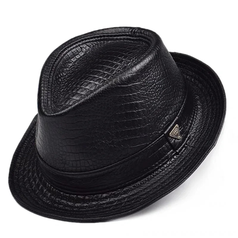 Jackson Genuine Leather Trilby Hat