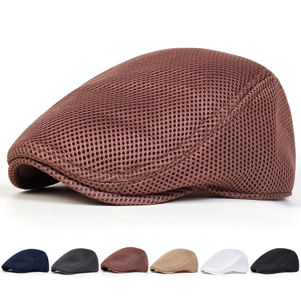 Jackson Golf Mesh Flat Cap