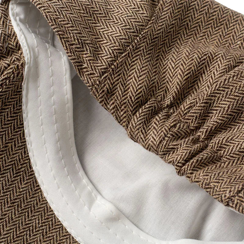 Jackson Kids Herringbone Cotton Flat Cap