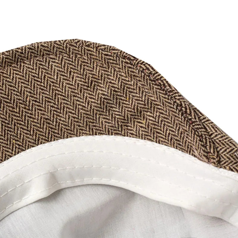 Jackson Kids Herringbone Cotton Flat Cap