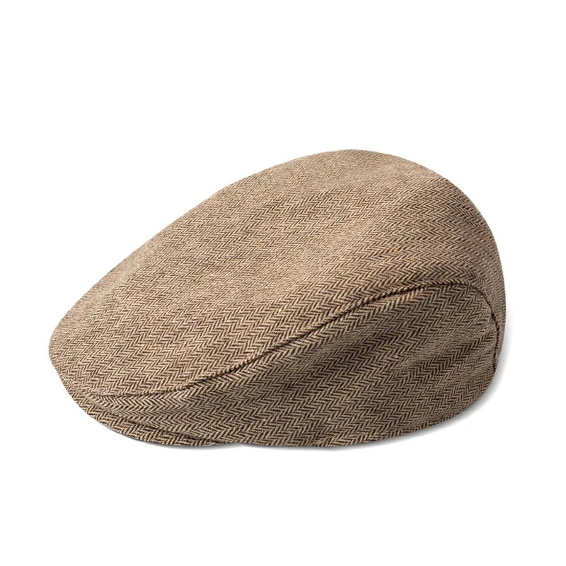 Jackson Kids Herringbone Cotton Flat Cap