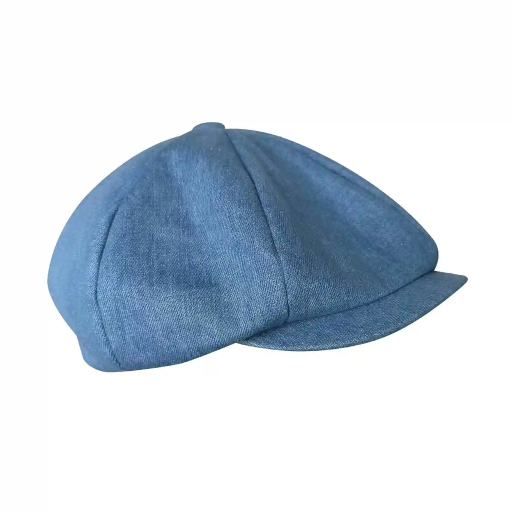 Jacksonville Blue Denim Newsboy Cap