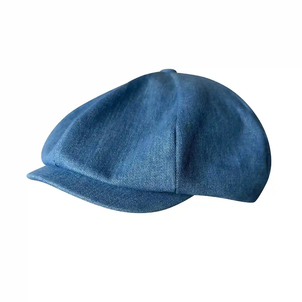 Jacksonville Blue Denim Newsboy Cap