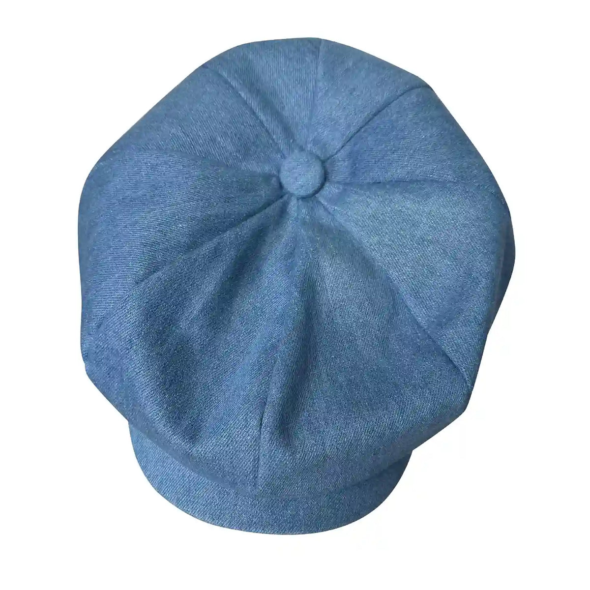 Jacksonville Blue Denim Newsboy Cap