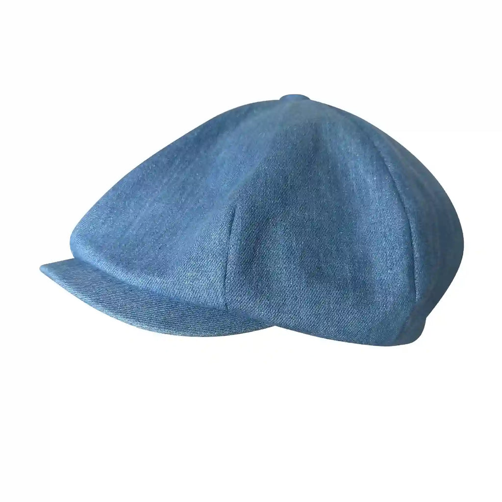 Jacksonville Blue Denim Newsboy Cap