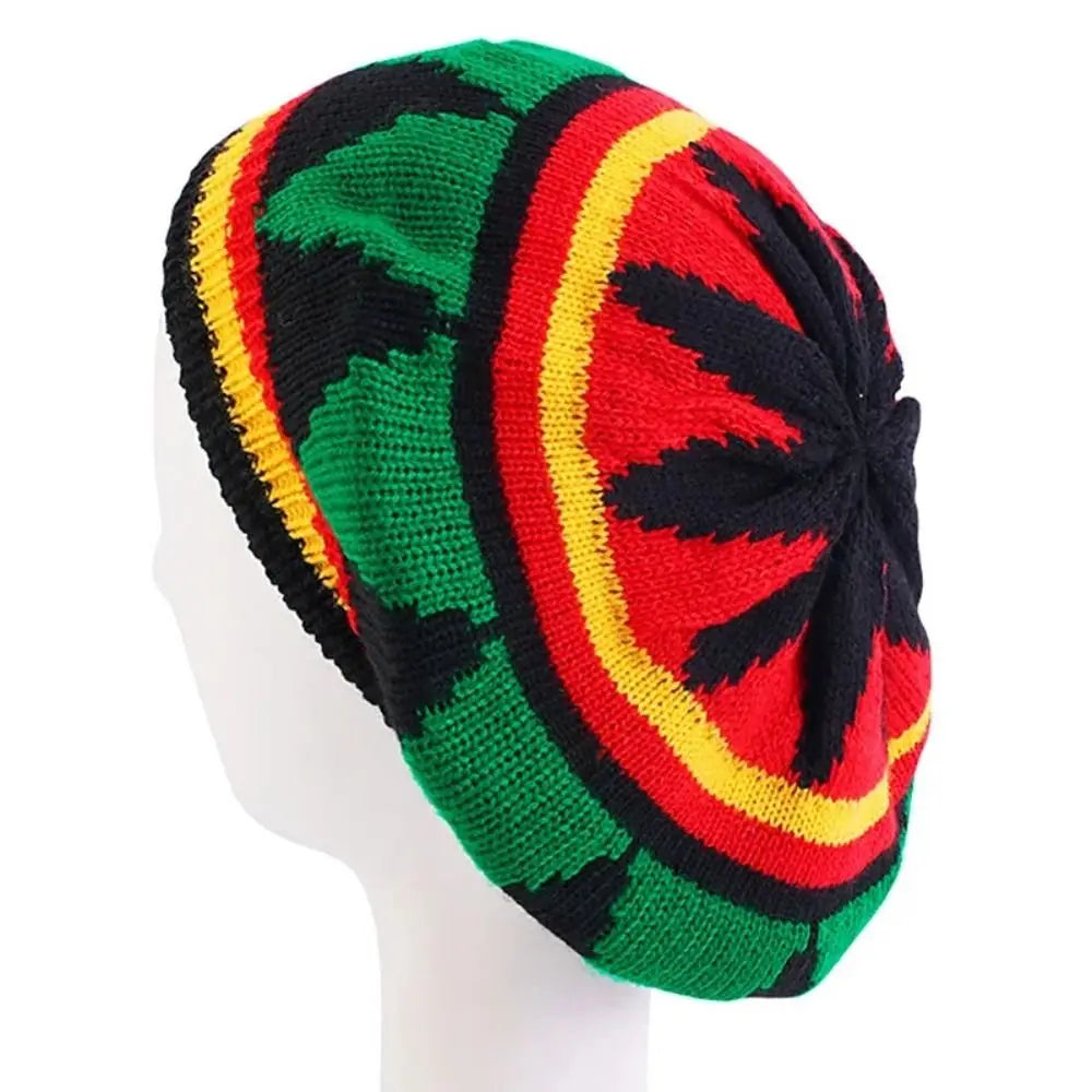 Jamaica Reggae Slouchy Beanie