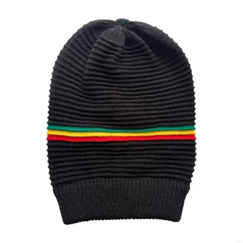 Jamaica Reggae Slouchy Knitted Beanie