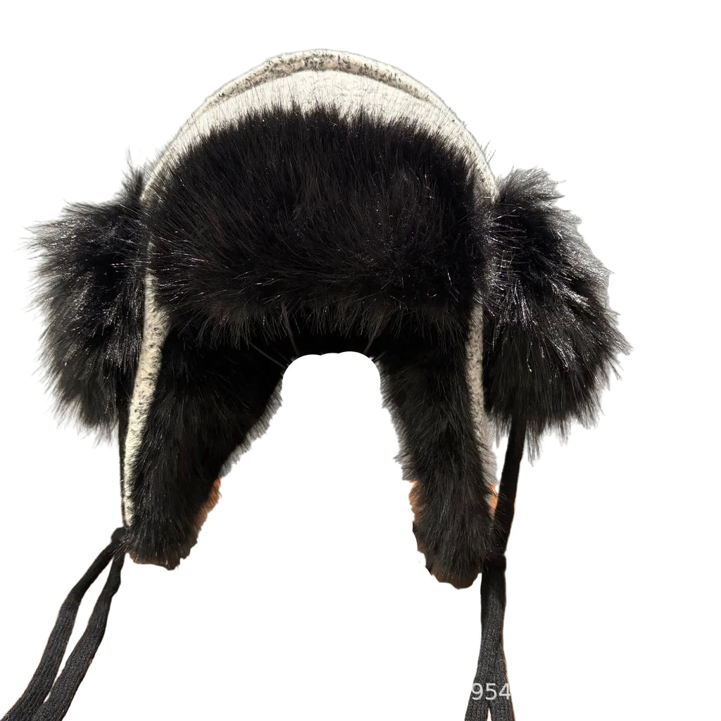 Janesville Winter Fur Trapper Bomber Hat