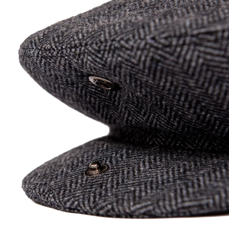 Palmer Wool Blend Flat Cap