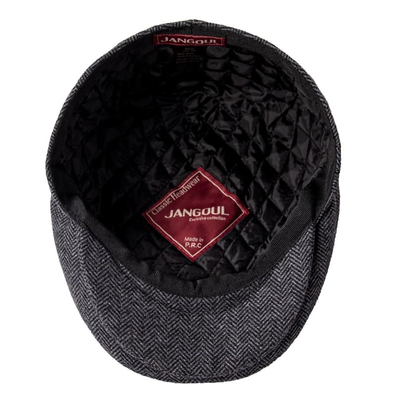 Palmer Wool Blend Flat Cap