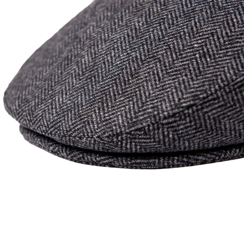 Palmer Wool Blend Flat Cap
