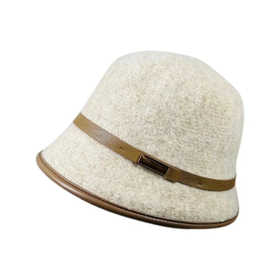 Jersey Women Wool Cloche Hat