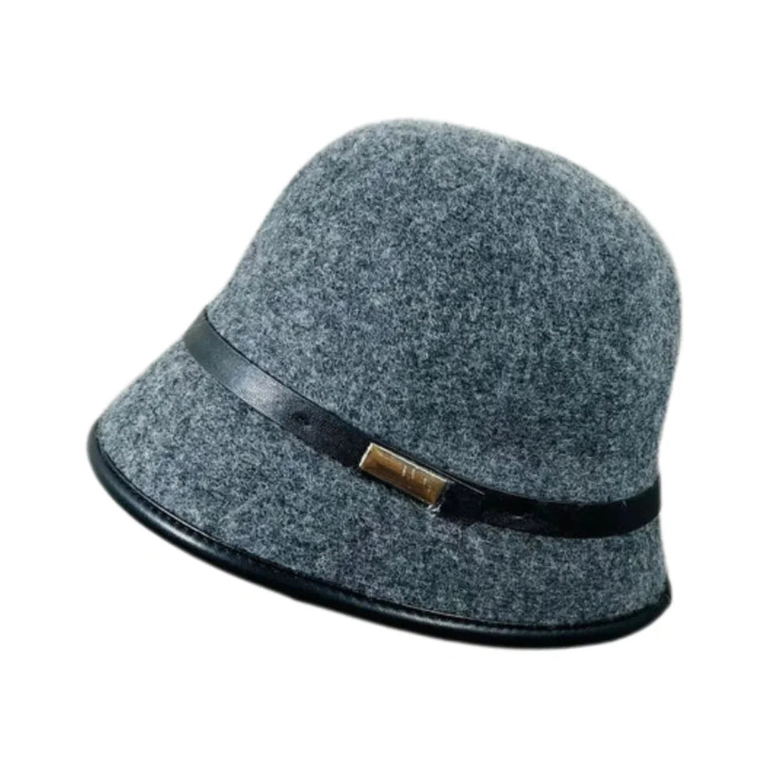 Jersey Women Wool Cloche Hat