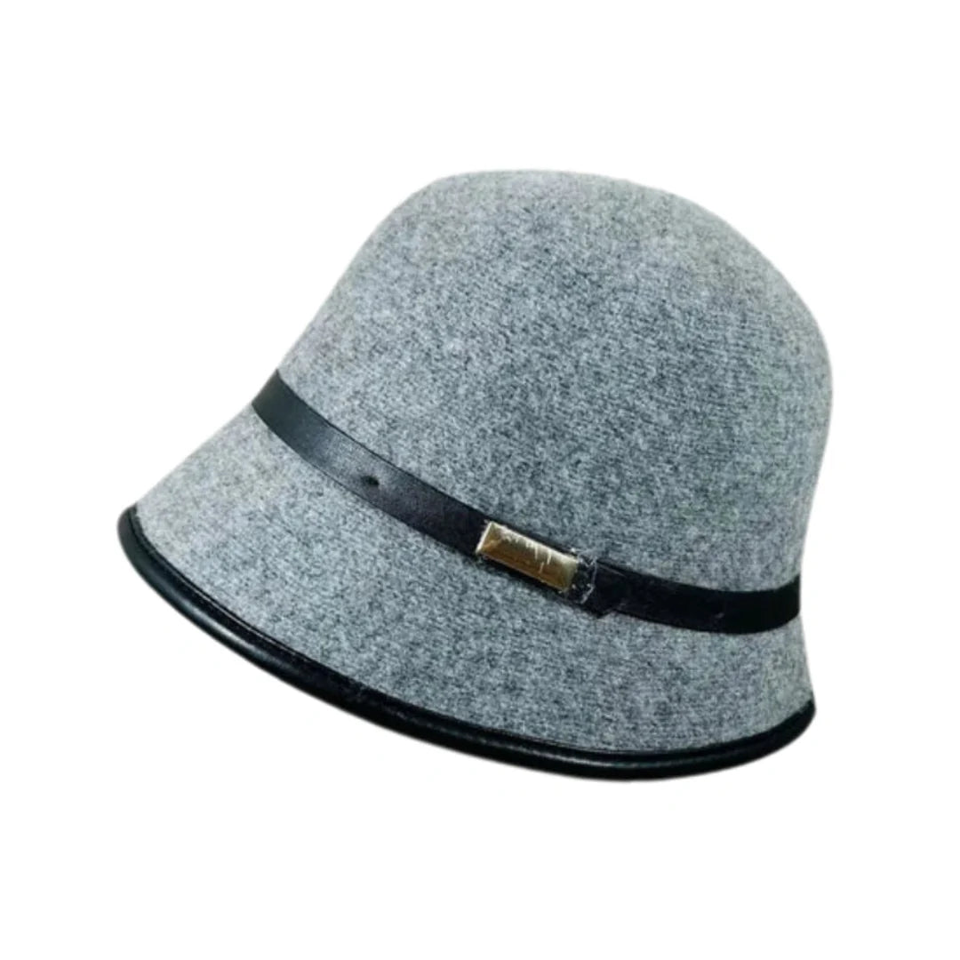 Jersey Women Wool Cloche Hat