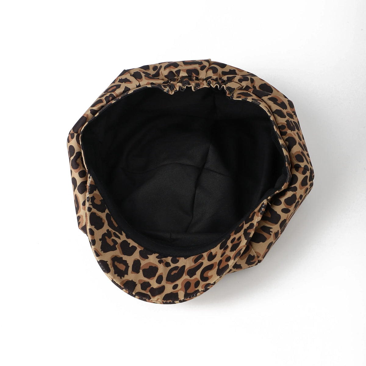 Jolene Women Animal Print 8-Panels Newsboy Cap