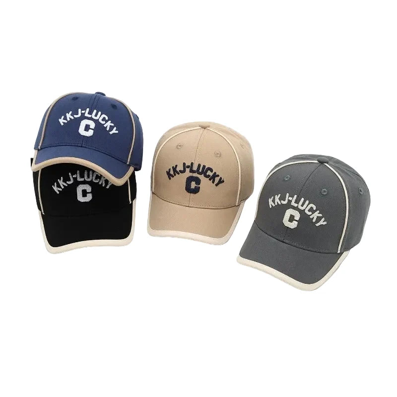 KKJ-LUCKY Kids Retro Baseball Cap