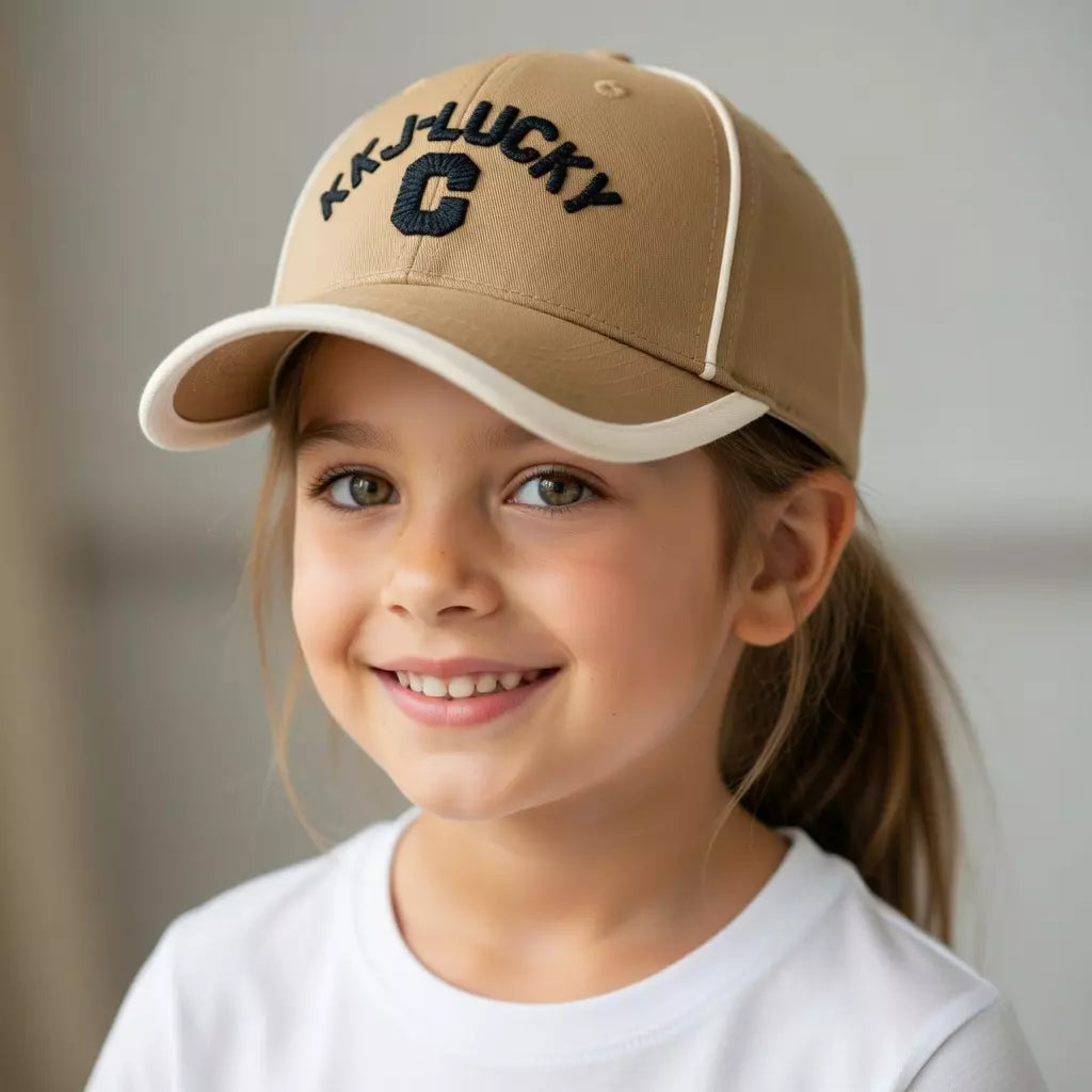 KKJ-LUCKY Kids Retro Baseball Cap
