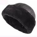 KOV Russian Winter Lined Leather Cap